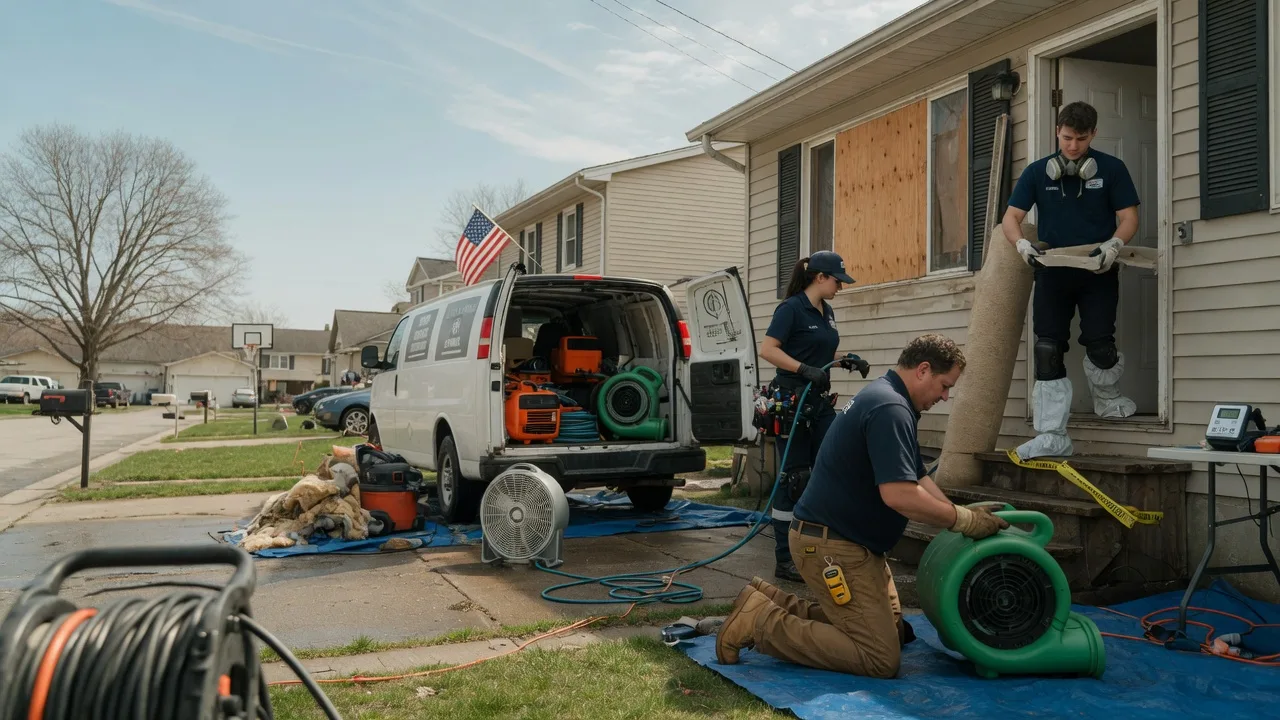 Water Damage Restoration in Ballinger, TX near me